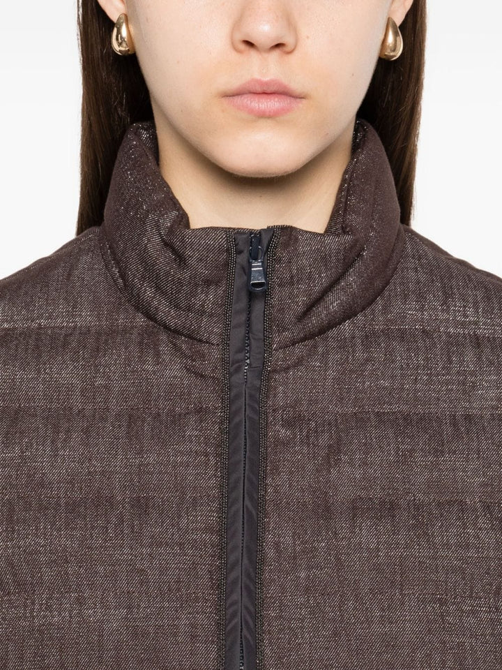 Brunello Cucinelli Jackets Brunello Cucinelli Coats Brown Brunello Cucinelli Coats Brown Brand