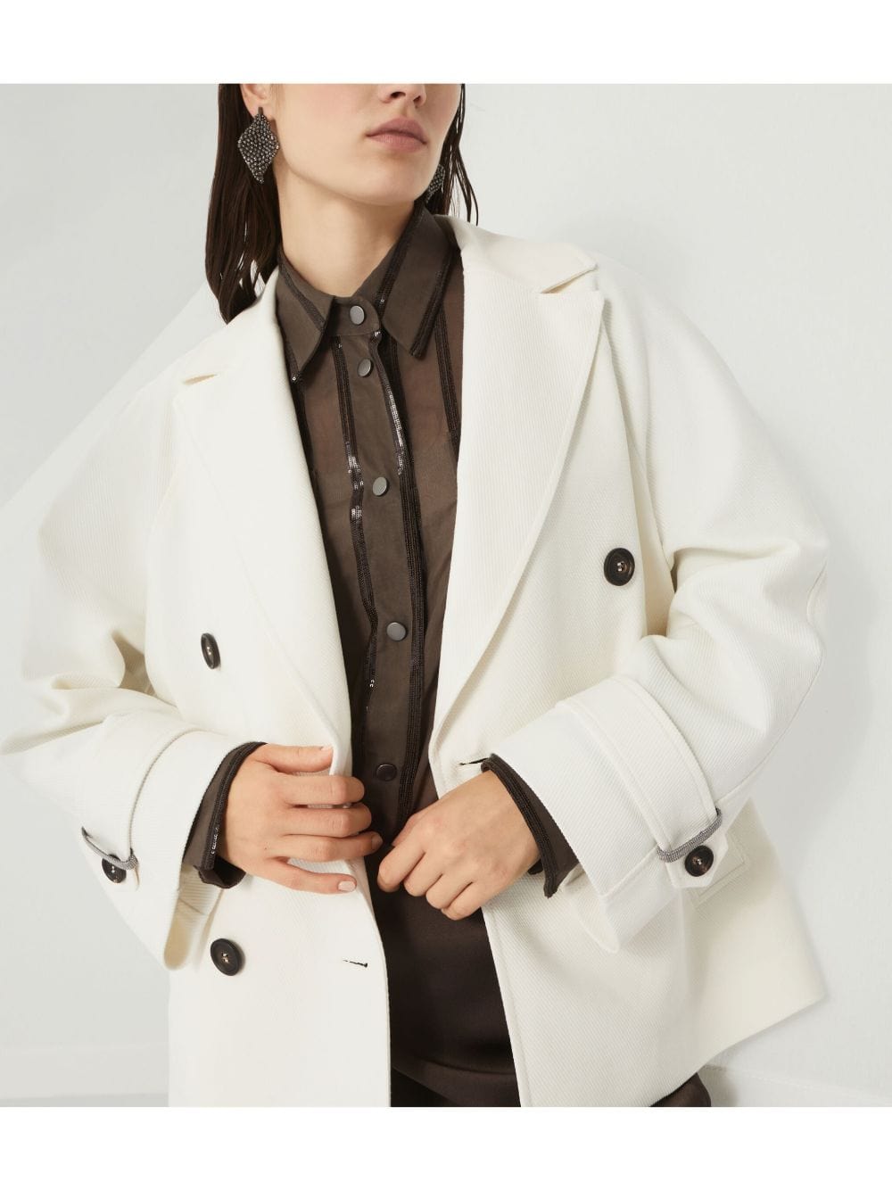 Brunello Cucinelli Jackets Brunello Cucinelli Jackets Cream Brunello Cucinelli Jackets Cream Brand