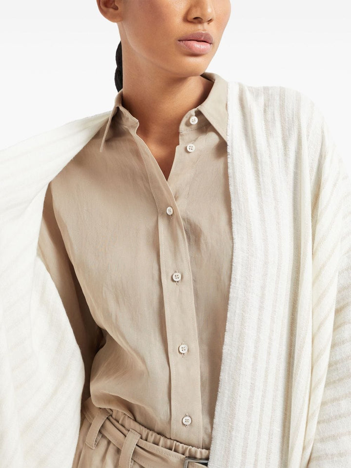 Brunello Cucinelli Jackets UNI Brunello Cucinelli Jackets White Brunello Cucinelli Jackets White Brand