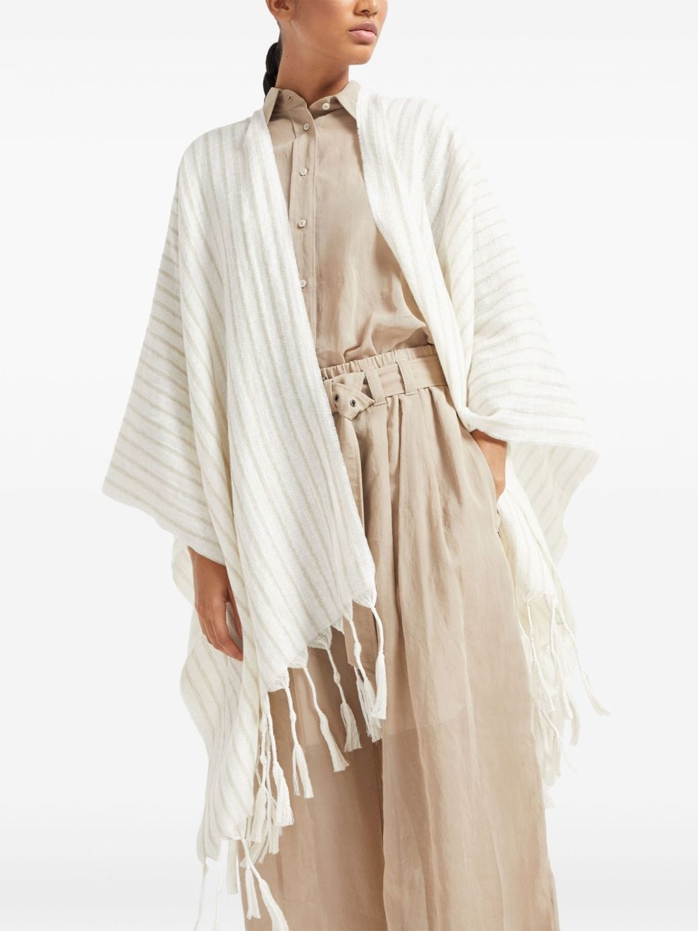 Brunello Cucinelli Jackets UNI Brunello Cucinelli Jackets White Brunello Cucinelli Jackets White Brand