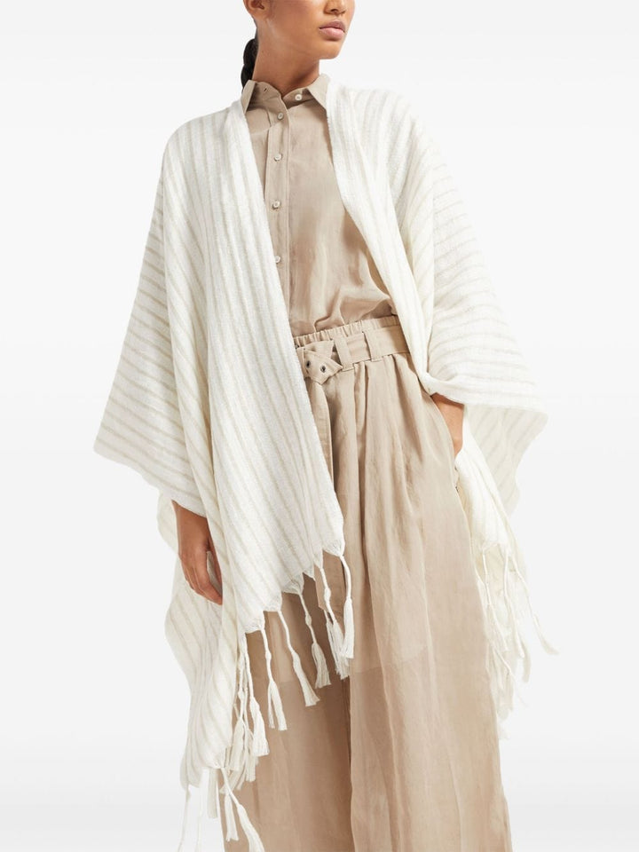Brunello Cucinelli Jackets UNI Brunello Cucinelli Jackets White Brunello Cucinelli Jackets White Brand