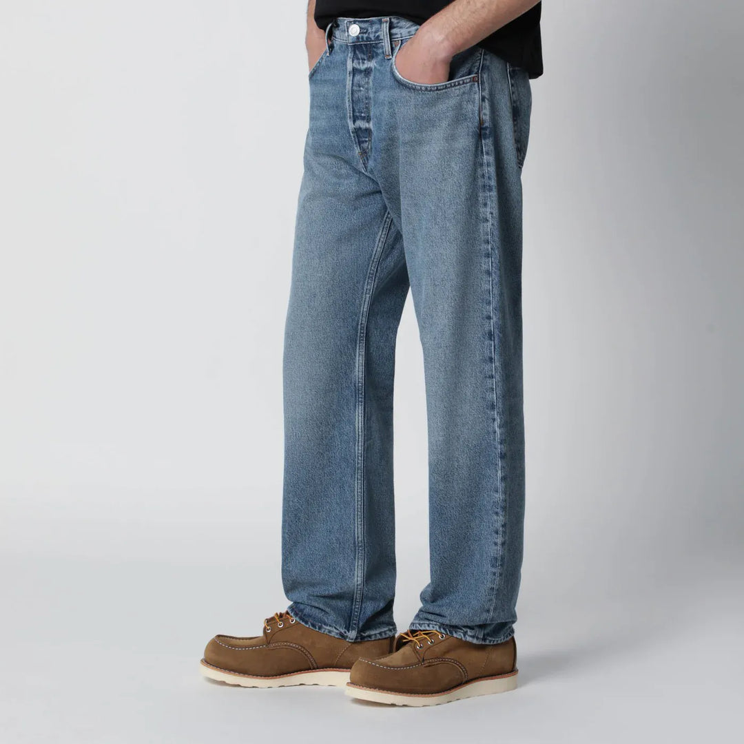 AGOLDE - Blue Friction jeans in regenerated denim Brand Jeans