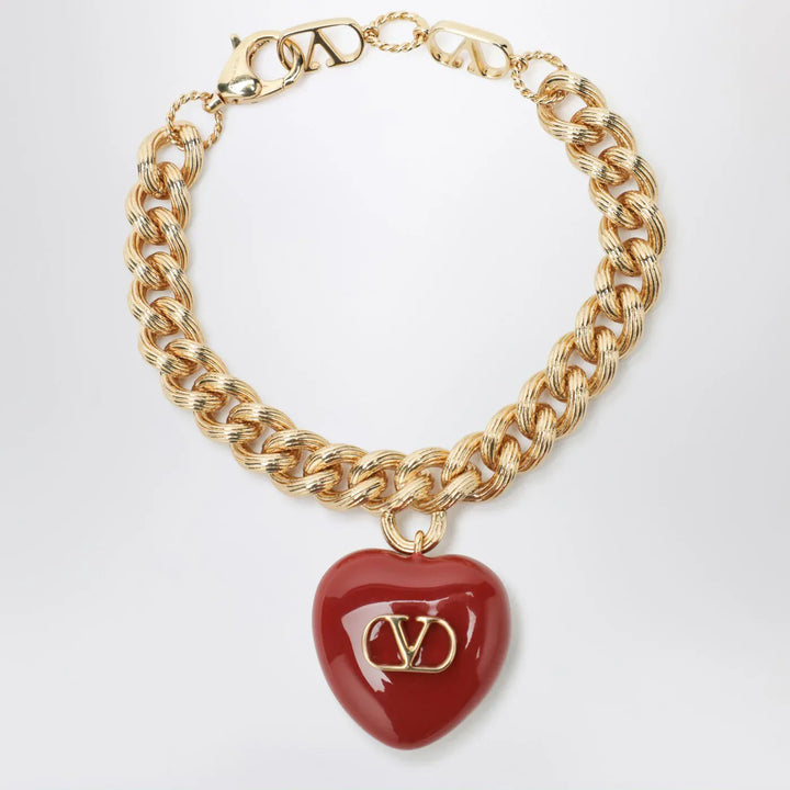 Valentino Garavani - Coer Royal gold-tone metal bracelet Brand Jewelry S