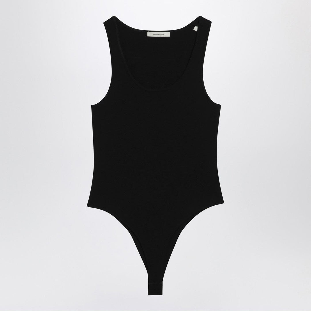 Leotards &amp; Unitards Entire Studios - Black viscose jersey bodysuit Brand