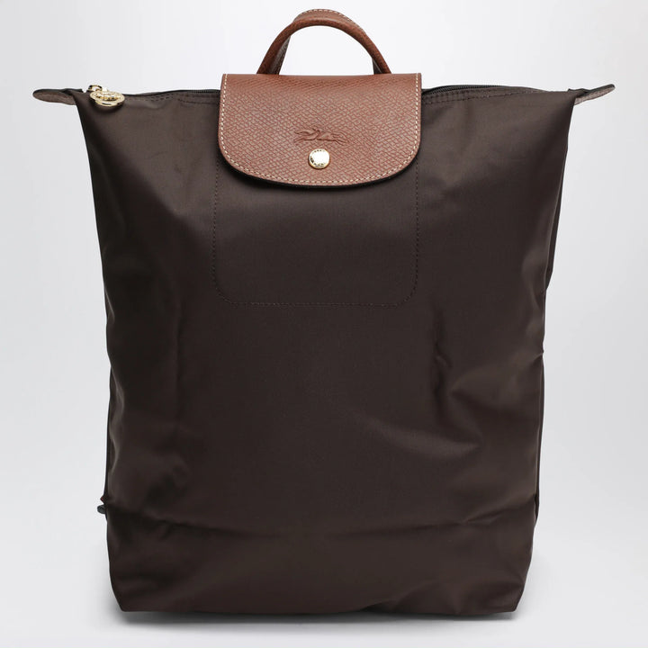 Longchamp - M Le Pliage Original moka backpack Brand U