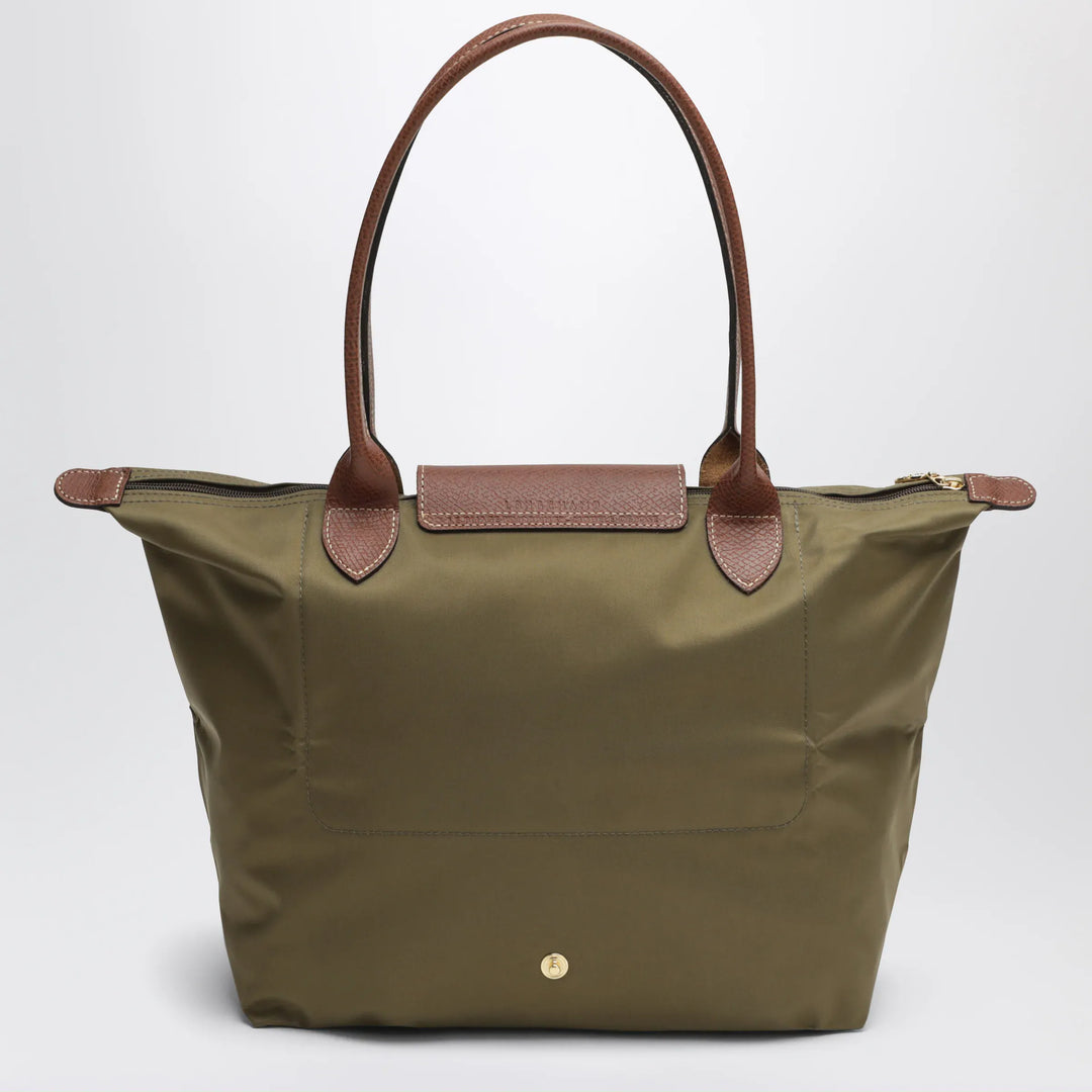Longchamp - Olive Le Pliage Original M bag Brand U