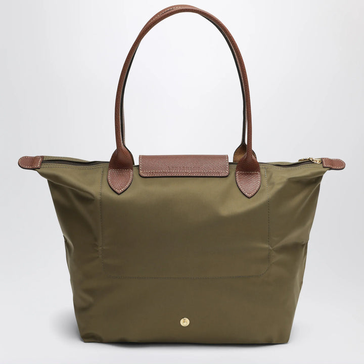 Longchamp - Olive Le Pliage Original M bag Brand U