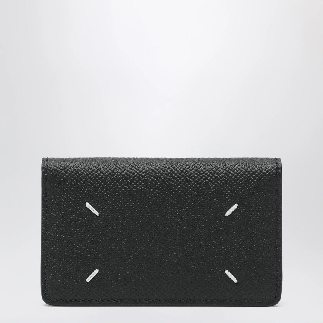 Maison Margiela - Black Four Stitches Card Holder Brand U