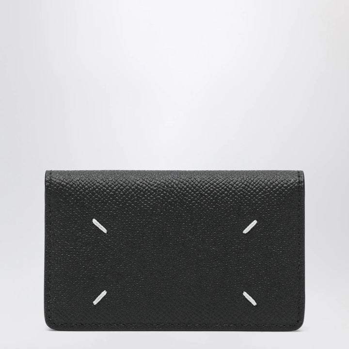 Maison Margiela - Black Four Stitches Card Holder Brand U