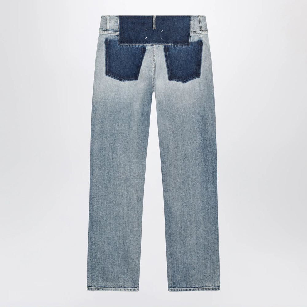 Maison Margiela - Patchwork jeans in indigo blue denim Brand