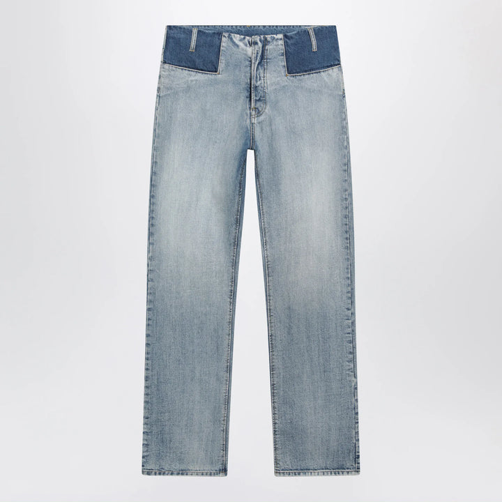 Maison Margiela - Patchwork jeans in indigo blue denim Brand 31