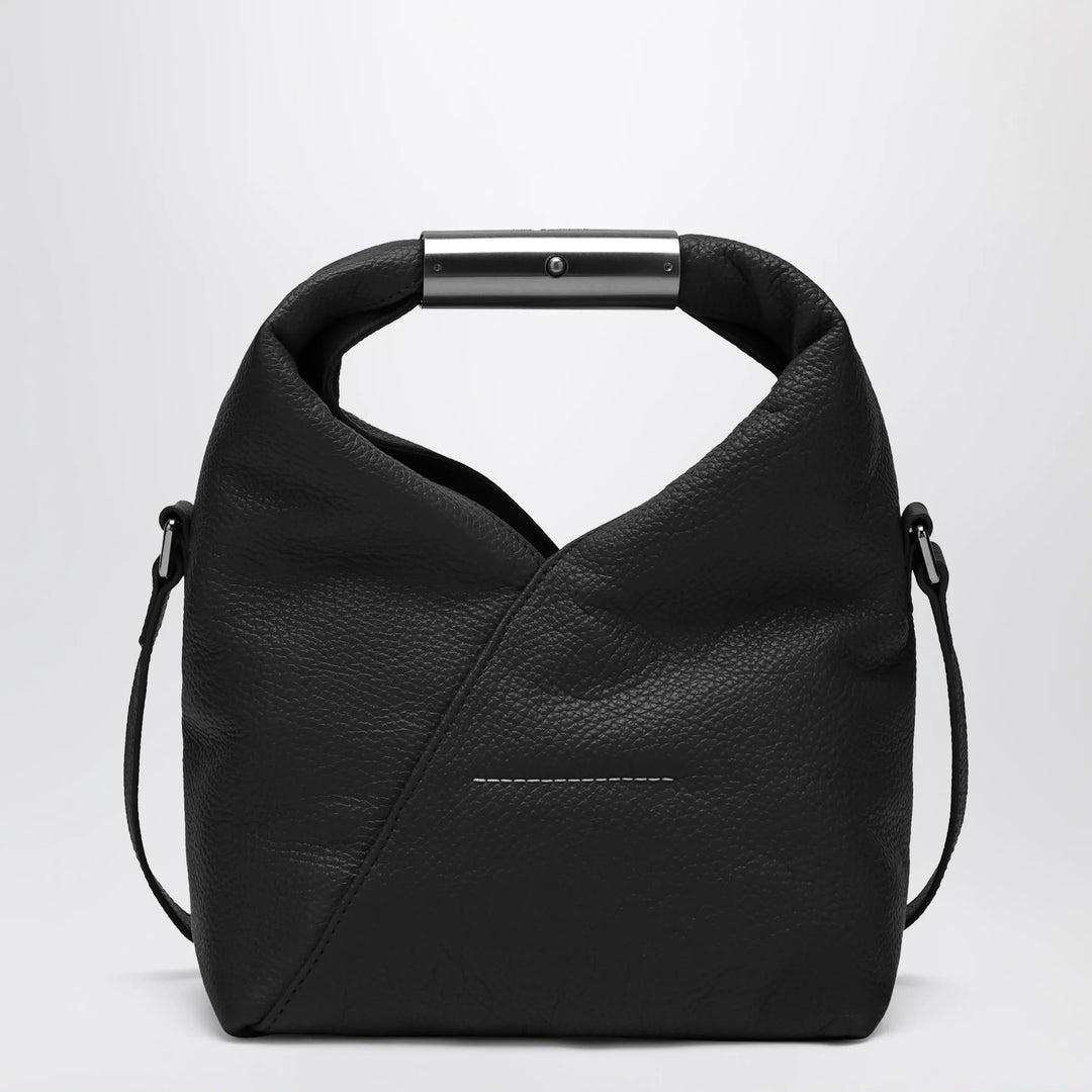 MM6 Maison Margiela - Japanese Bag Jewel Handle Classic in calf leather black Brand U