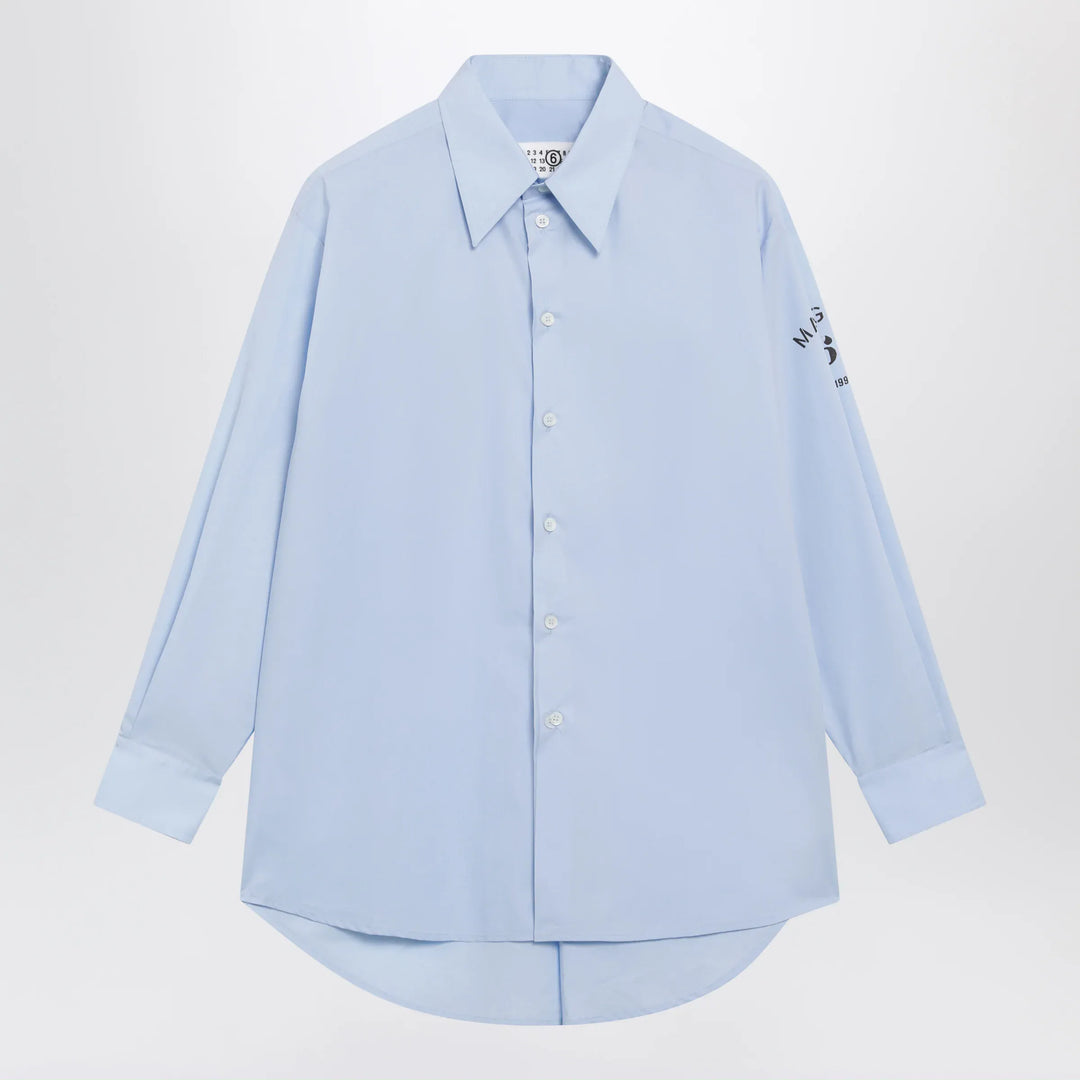 MM6 Maison Margiela - Light blue cotton shirt Brand 38  IT