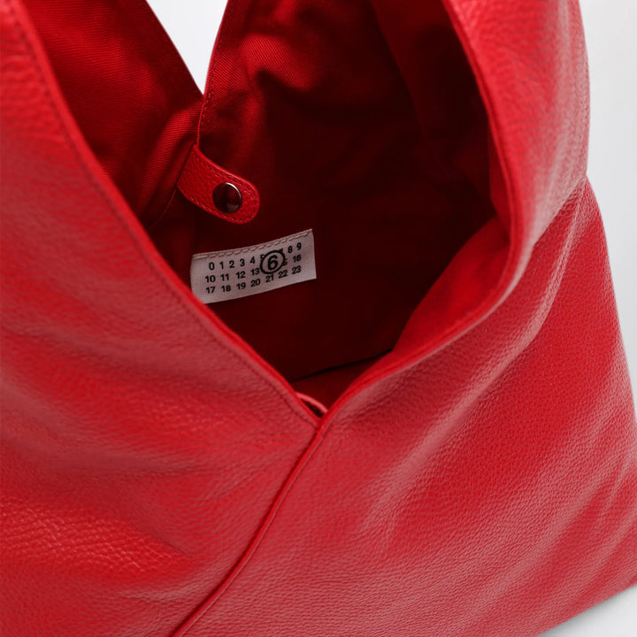MM6 Maison Margiela - Medium Red Japanese Bag Jewel Handle Brand U