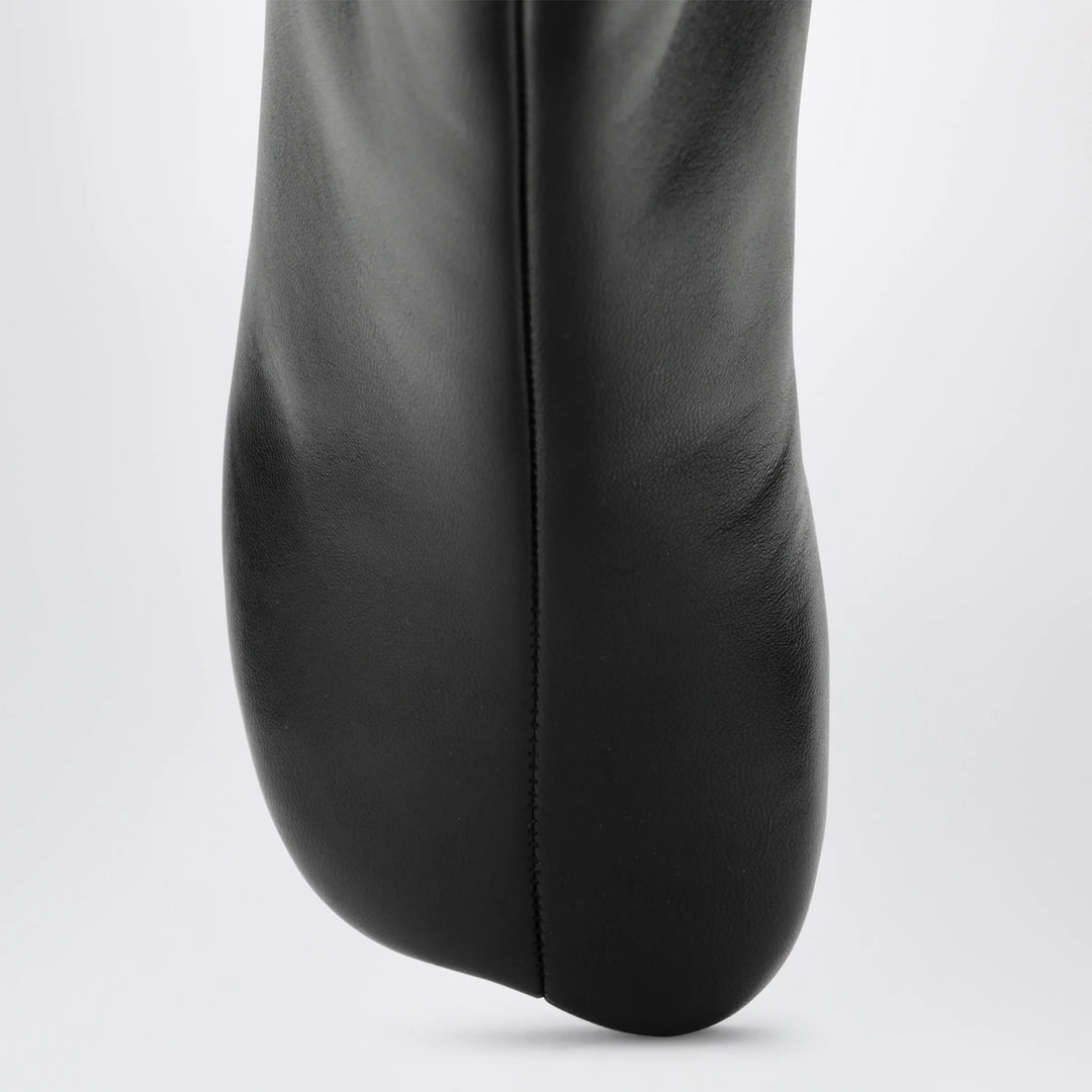 MM6 Maison Margiela - Tabi ankle boots in nappa leather in black Brand