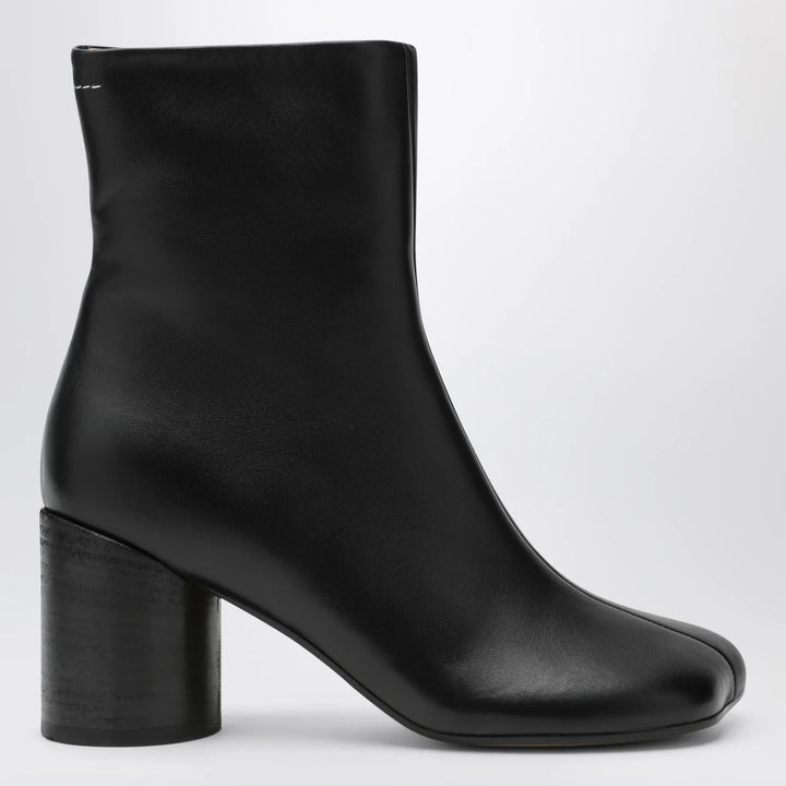 MM6 Maison Margiela - Tabi ankle boots in nappa leather in black Brand 36 IT