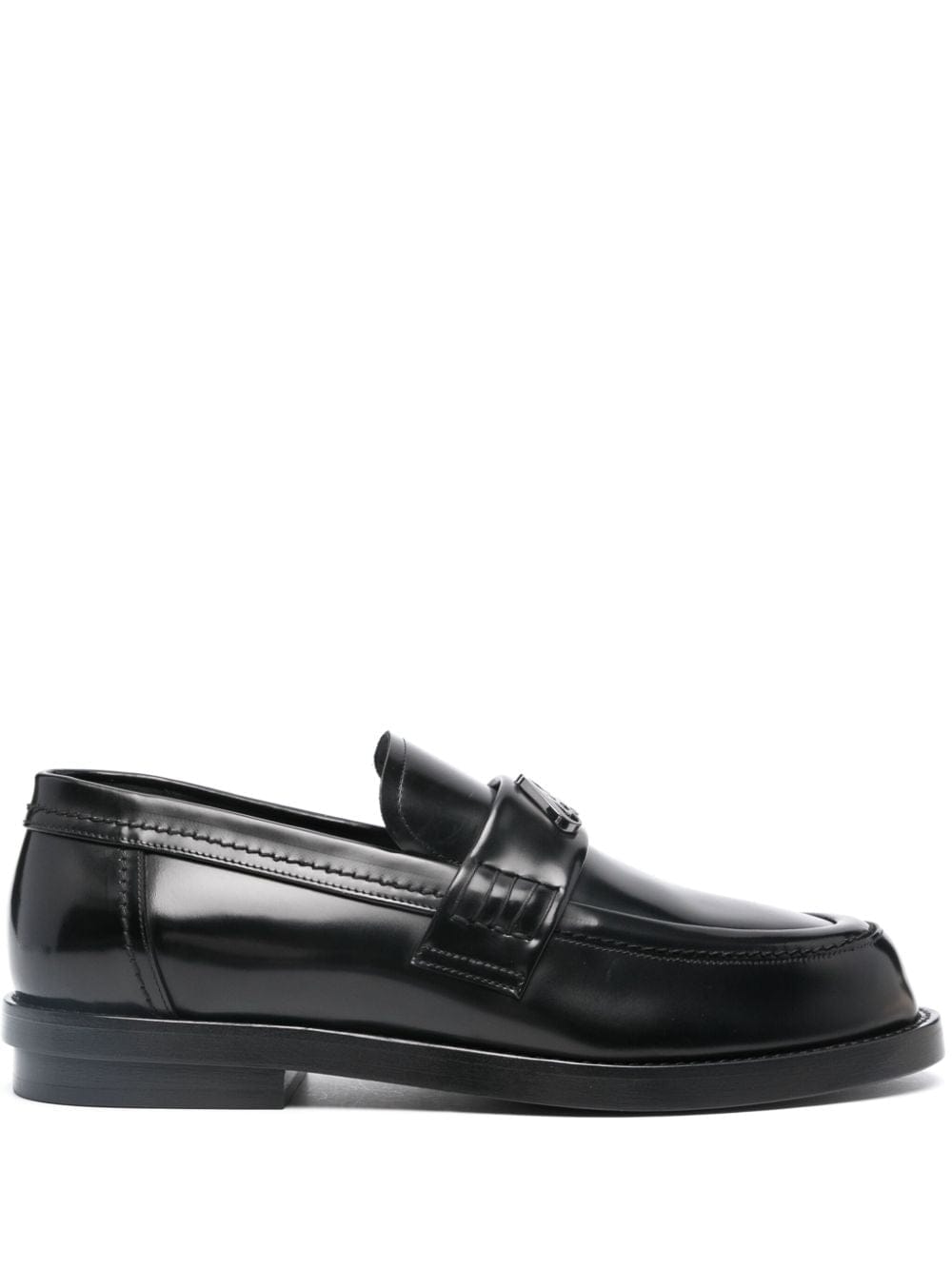 Alexander Mcqueen Moccasins 41.5 Alexander McQueen logo-plaque Leather Loafers Alexander McQueen logo-plaque Leather Loafers Brand