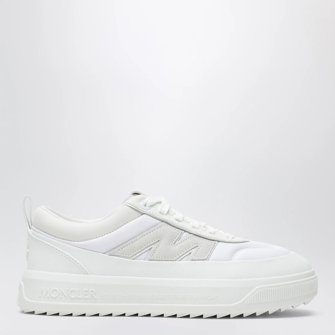 Moncler - Altive suede and nubuck leather sneakers in white Brand 40 IT