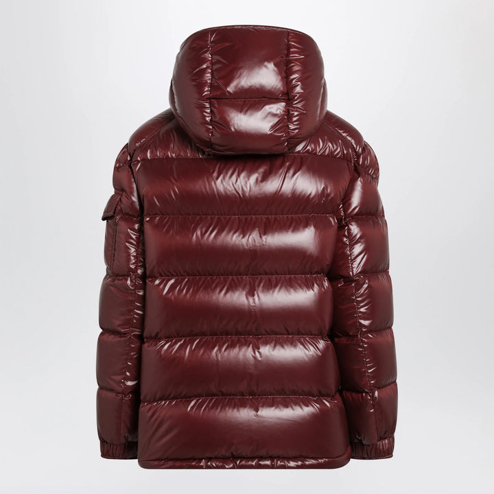 Moncler - Dark red Maire down jacket in nylon laqué Brand