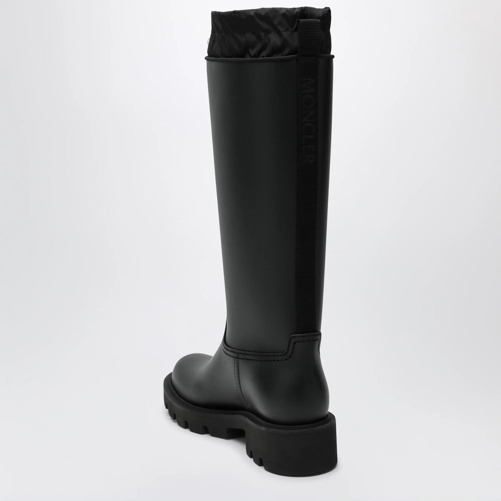 Moncler - Kickstream High rain boots in PVC black Brand