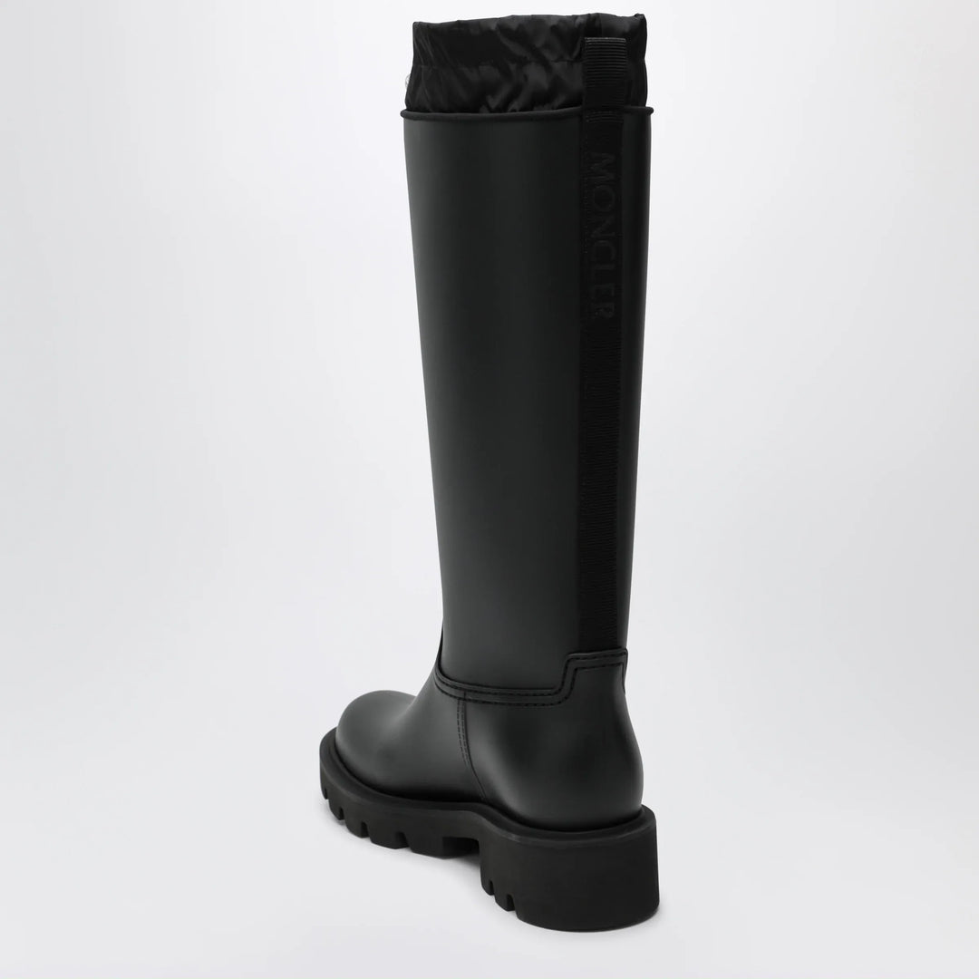 Moncler - Kickstream High rain boots in PVC black Brand