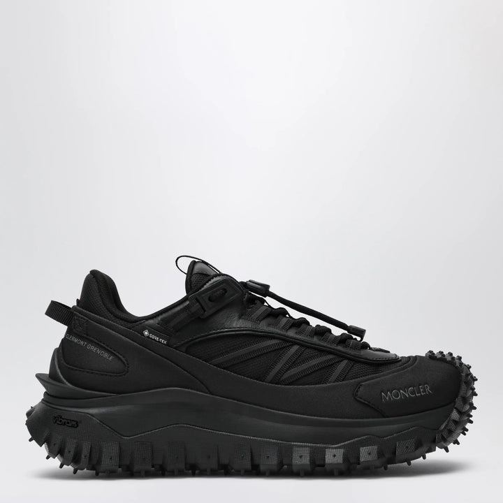 Moncler - Trailgrip GTX sneakers in leather and nylon black Brand 36 IT