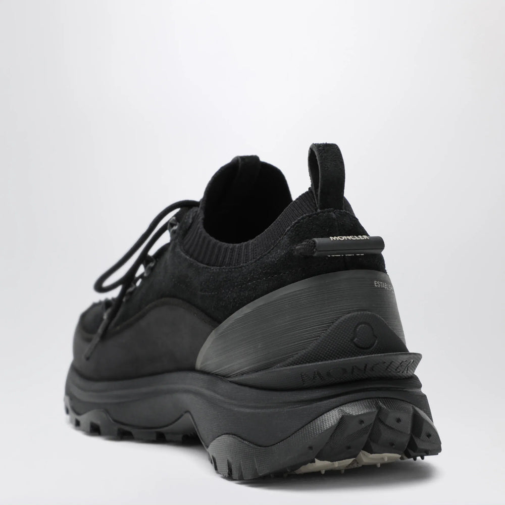 Moncler - Trailgrip Lite3 suede leather sneakers in black Brand