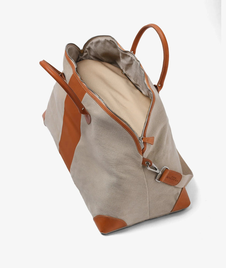 My Style Bags My Style Bags London Stripe Duffel Travel Bag - Sand My Style Bags Personilised London Stripe Duffel Travel Bag - Sand Brand