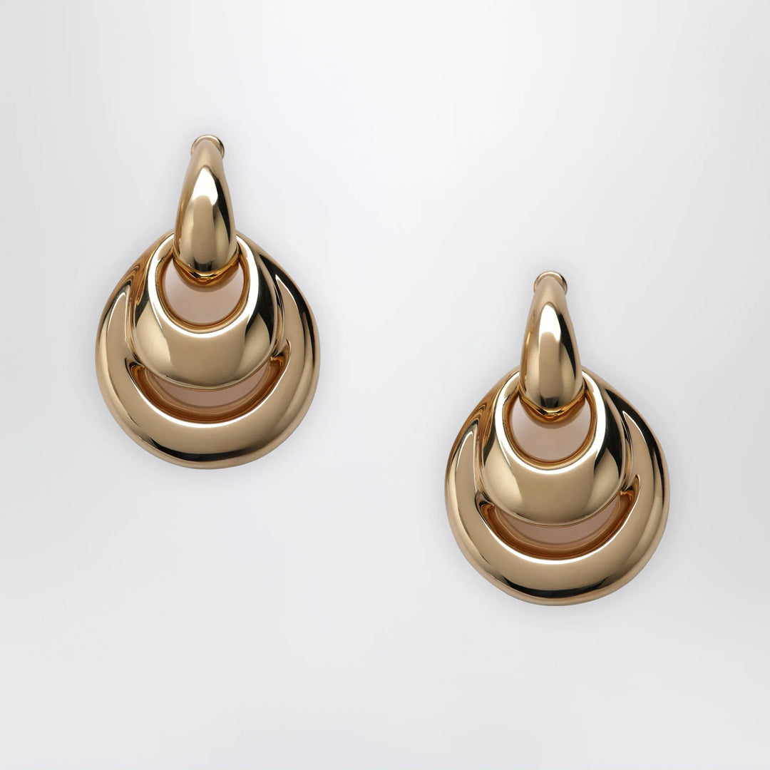 PANCONESI - Gold-Tone Blow Up Drop Earrings Brand U