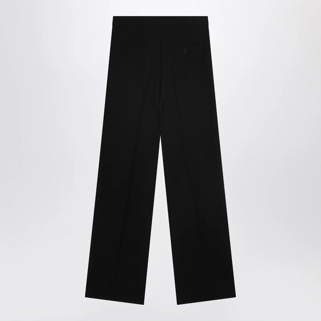 Balenciaga - Black wool trousers Brand Pants