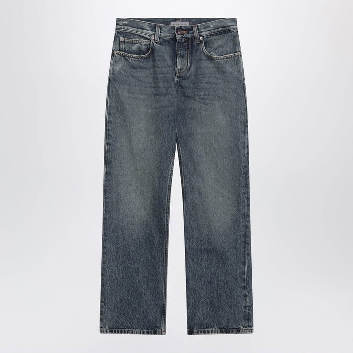 Pants Balenciaga - Vintage blue jeans with worn effect Brand