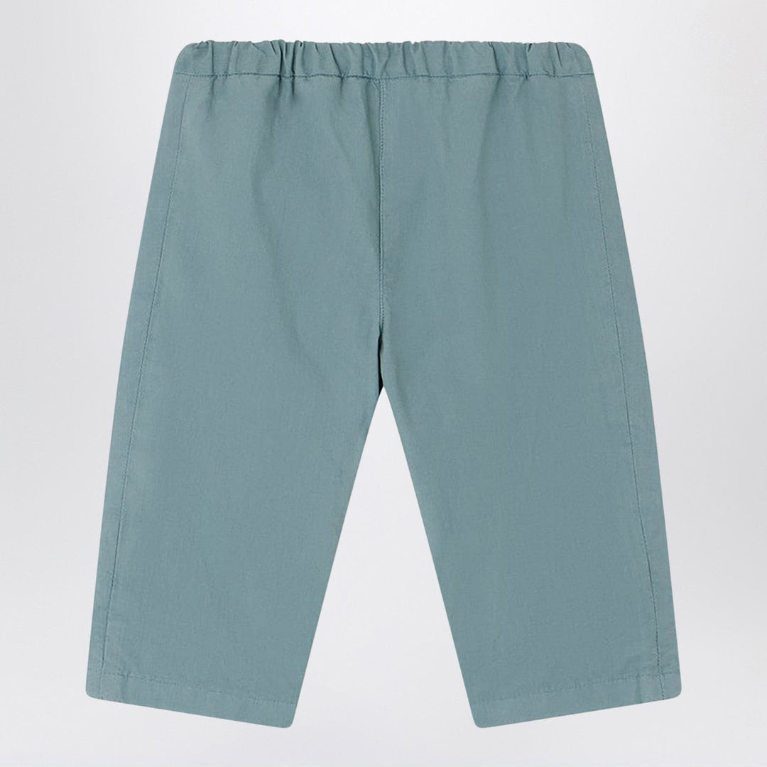 Pants 6 Bonpoint - Pants Léo light blue in cotton Brand