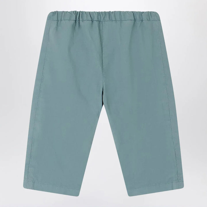 Bonpoint - Pants Léo light blue in cotton Brand Pants 6