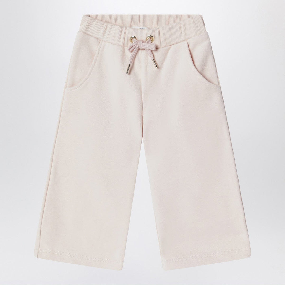 Pants Chloé - Petal pink cotton trousers Brand