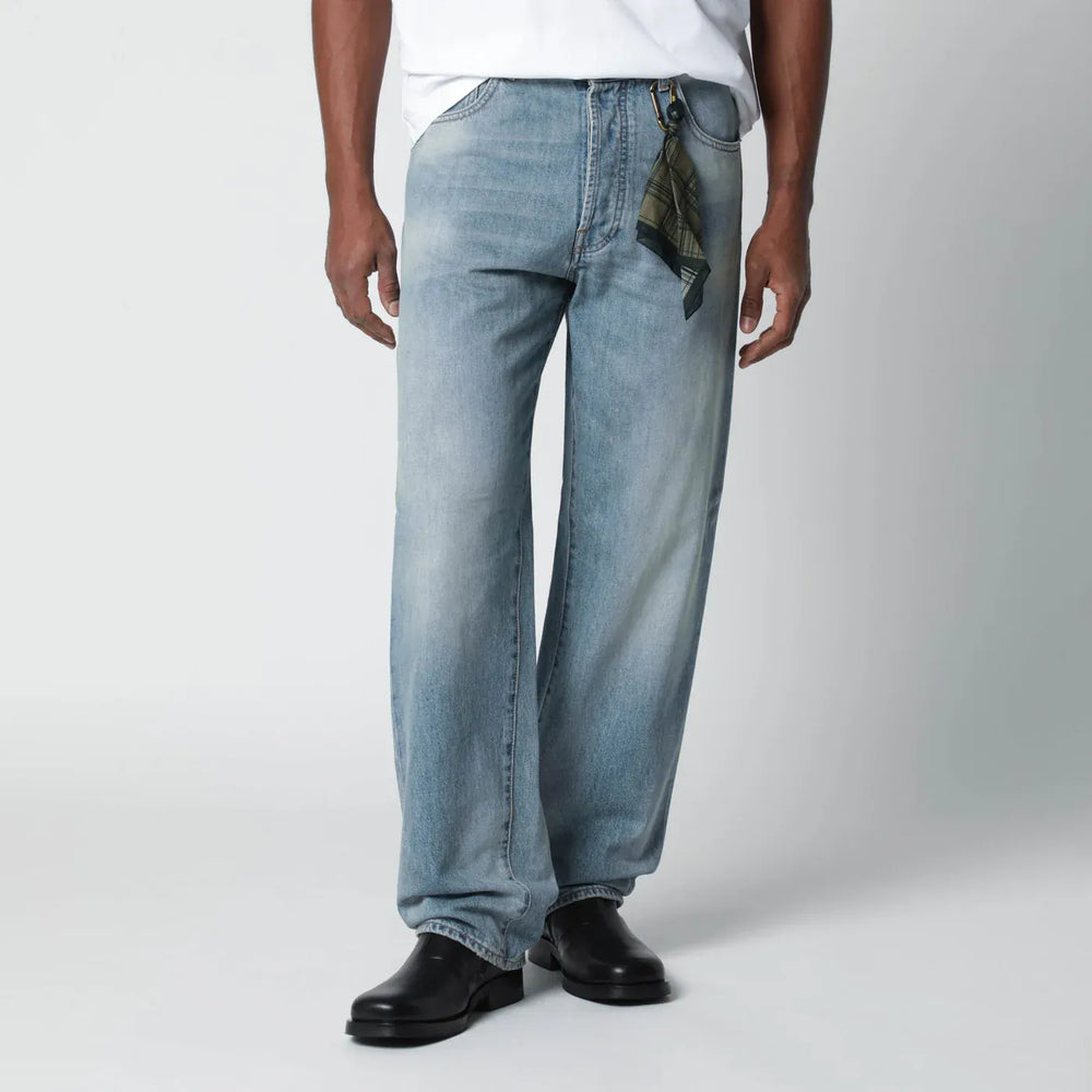 DARKPARK - Light blue washed jeans Brand Pants 30