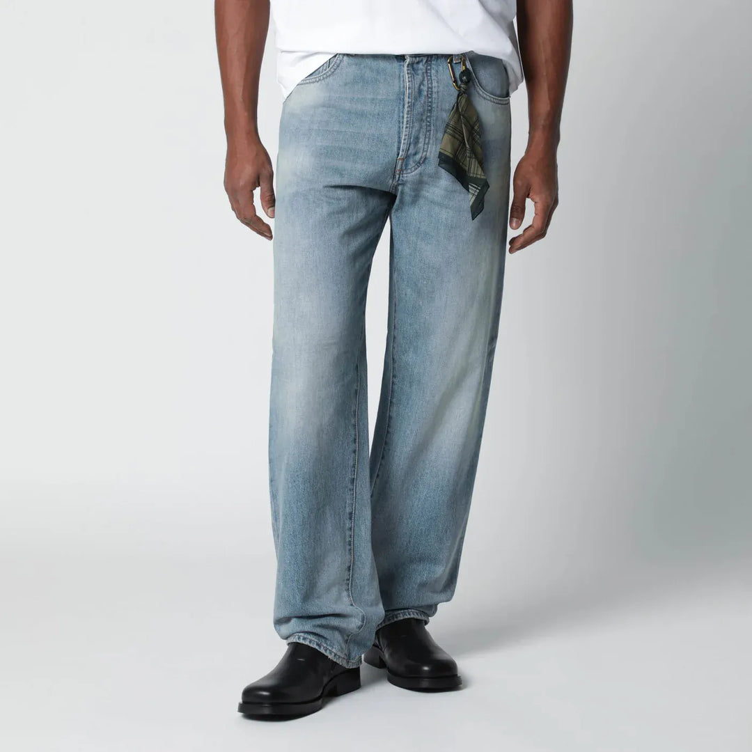 DARKPARK - Light blue washed jeans Brand Pants 30