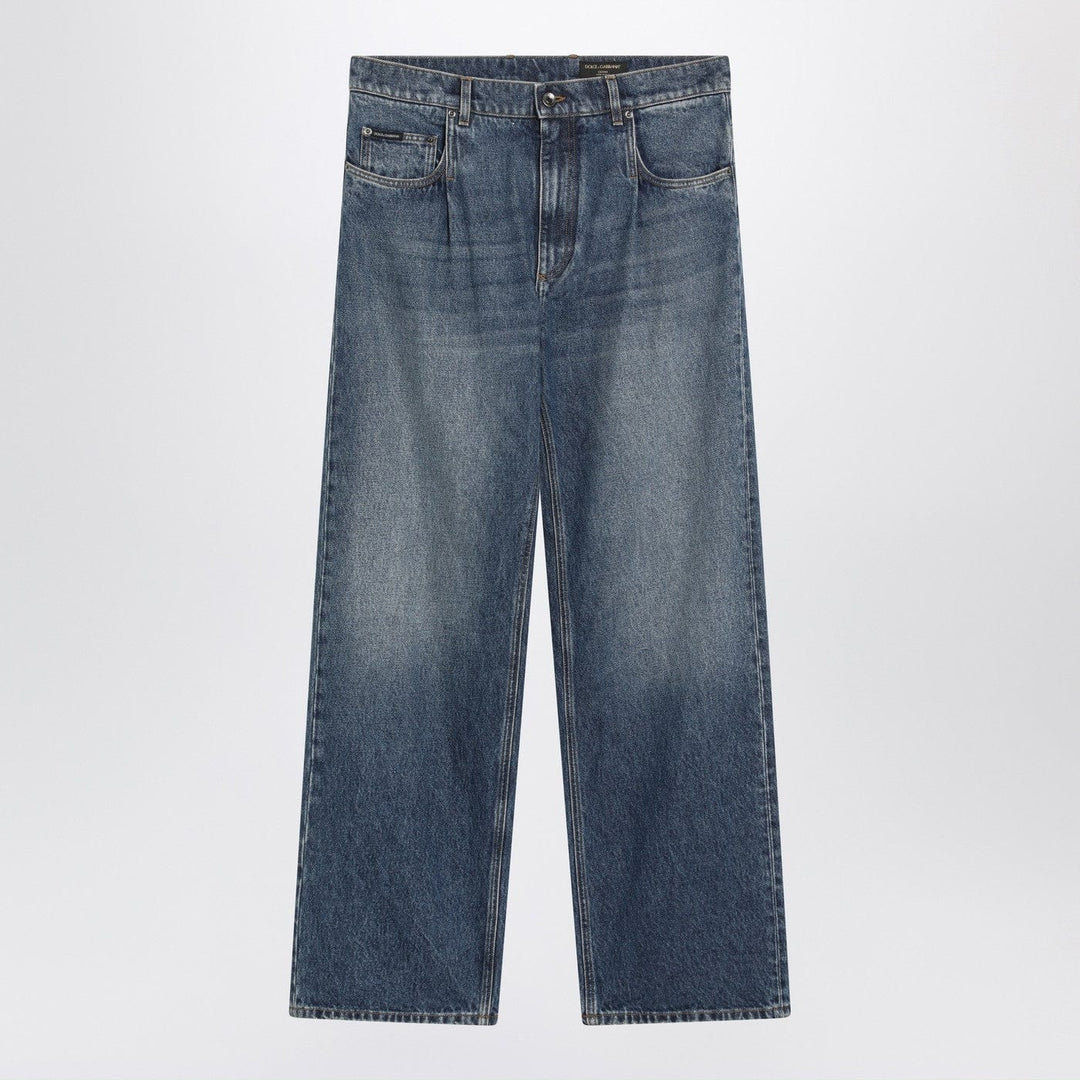 Pants Dolce&Gabbana - Blue washed over jeans Brand