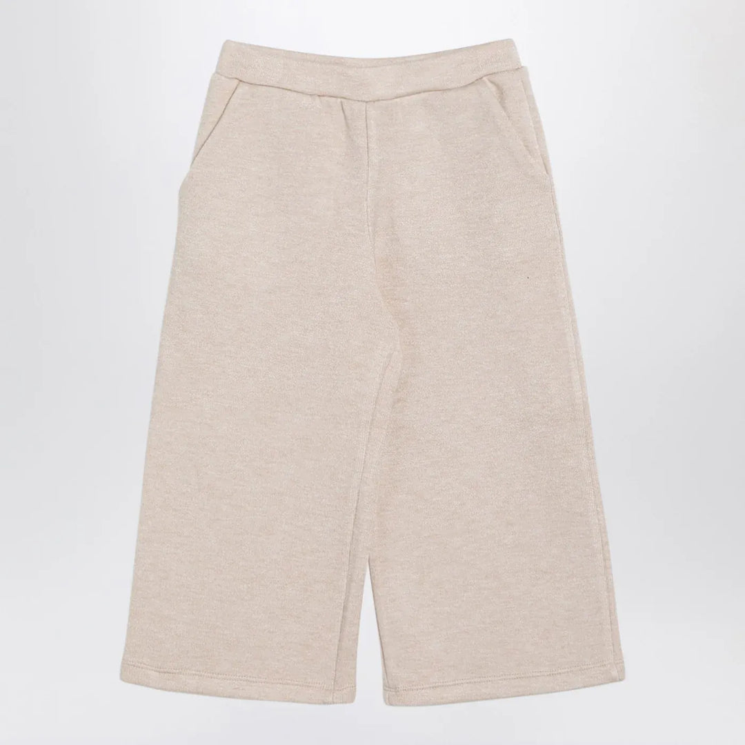 Douuod - Beige viscose blend trousers Brand Pants 8