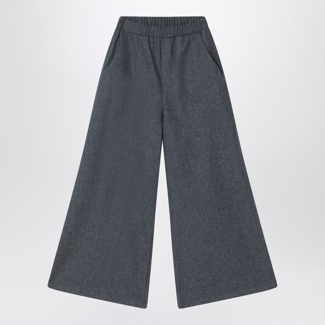 Pants 4 Douuod - Gray wool-blend trousers Brand