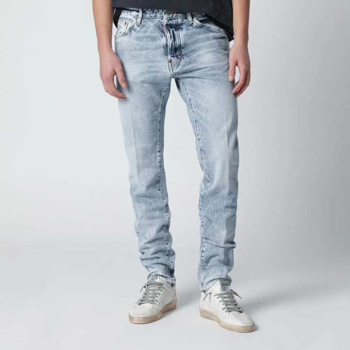 Dsquared2 - Vintage-effect stretch denim jeans Brand Pants 48 IT