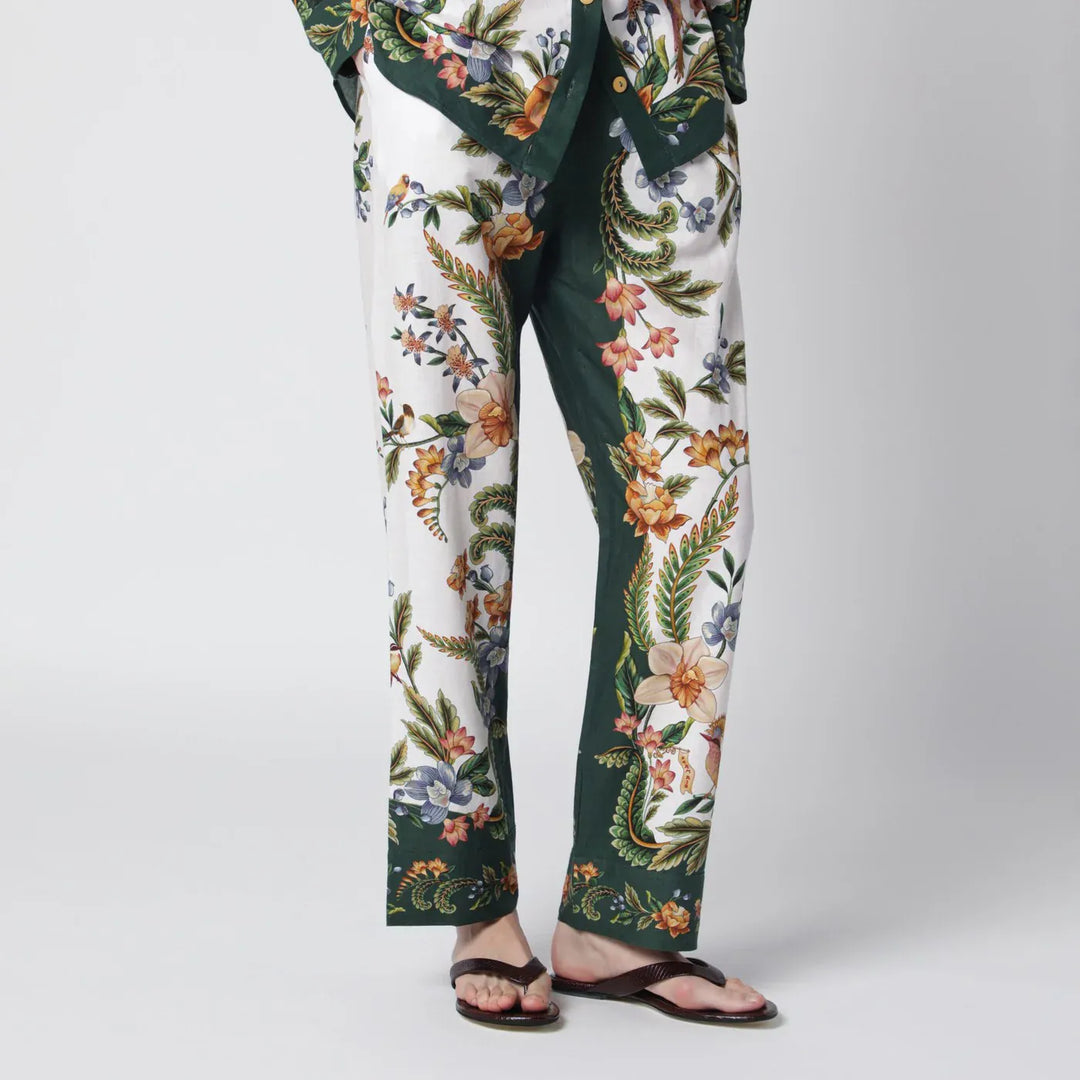 FARM Rio - Sand Nature trousers in linen blend Brand Pants
