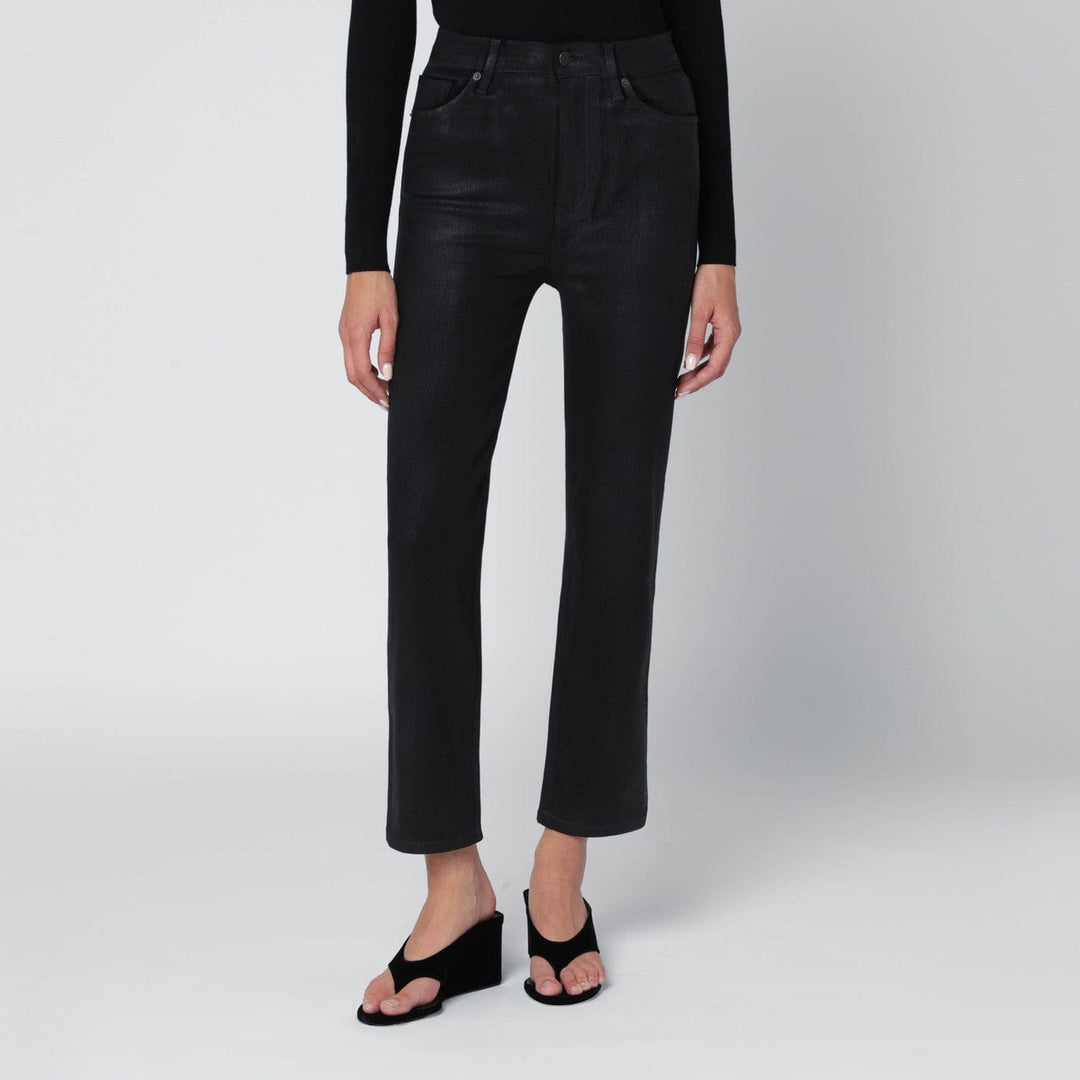 Pants Frame - Black Le Sleek Straight trousers Brand