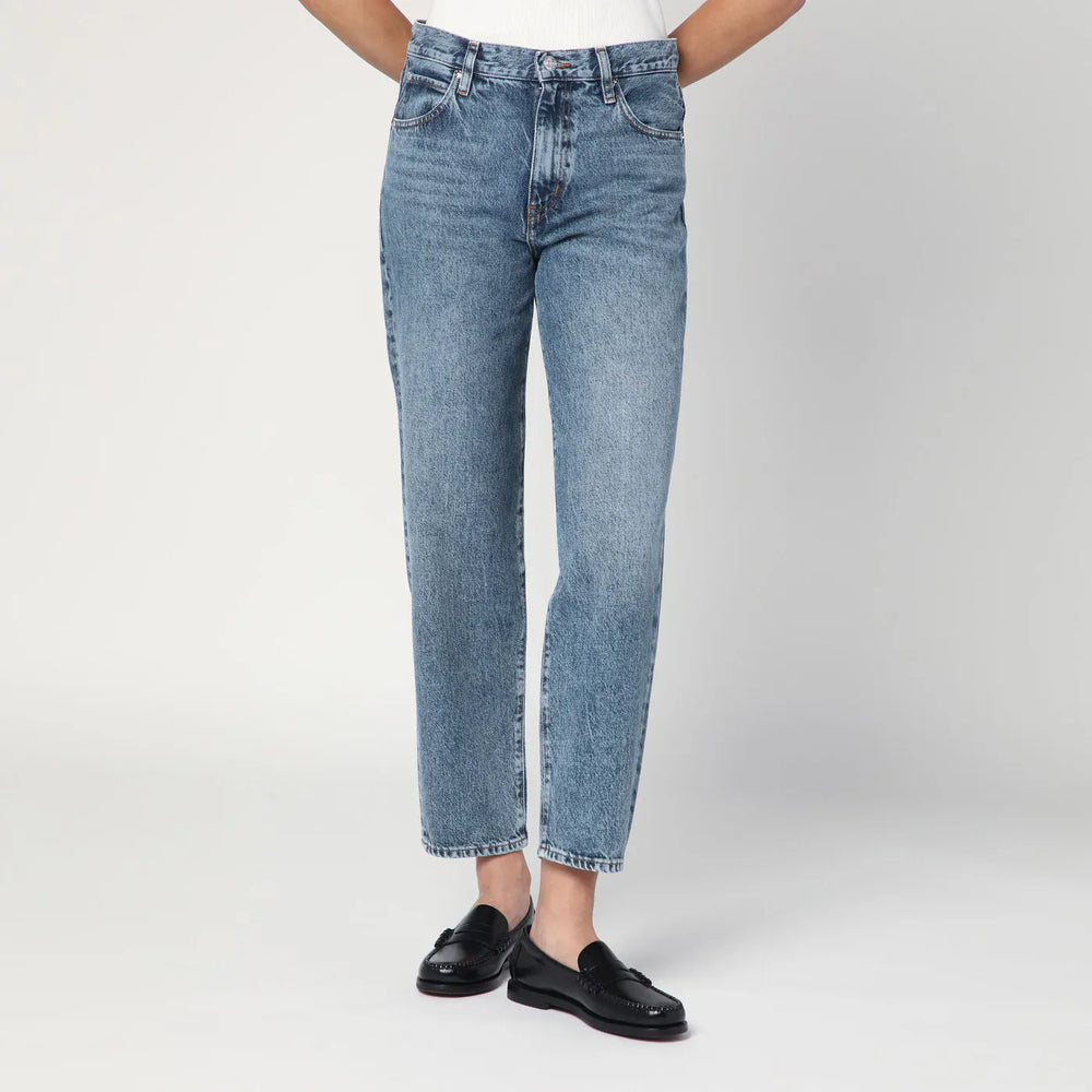 Frame - Light blue washed-effect jeans Brand Pants 29