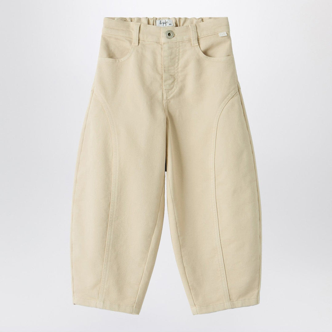 Pants 4 Il Gufo - Carrot pants in stretch gabardine Brand