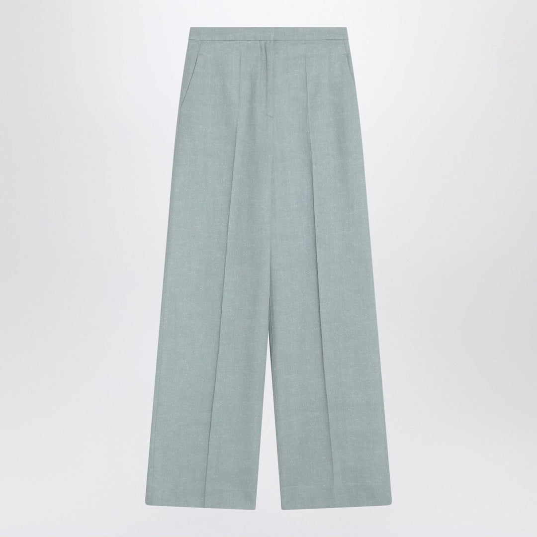 Pants LouLou De Saison - Gray fog pants in cotton blend Brand