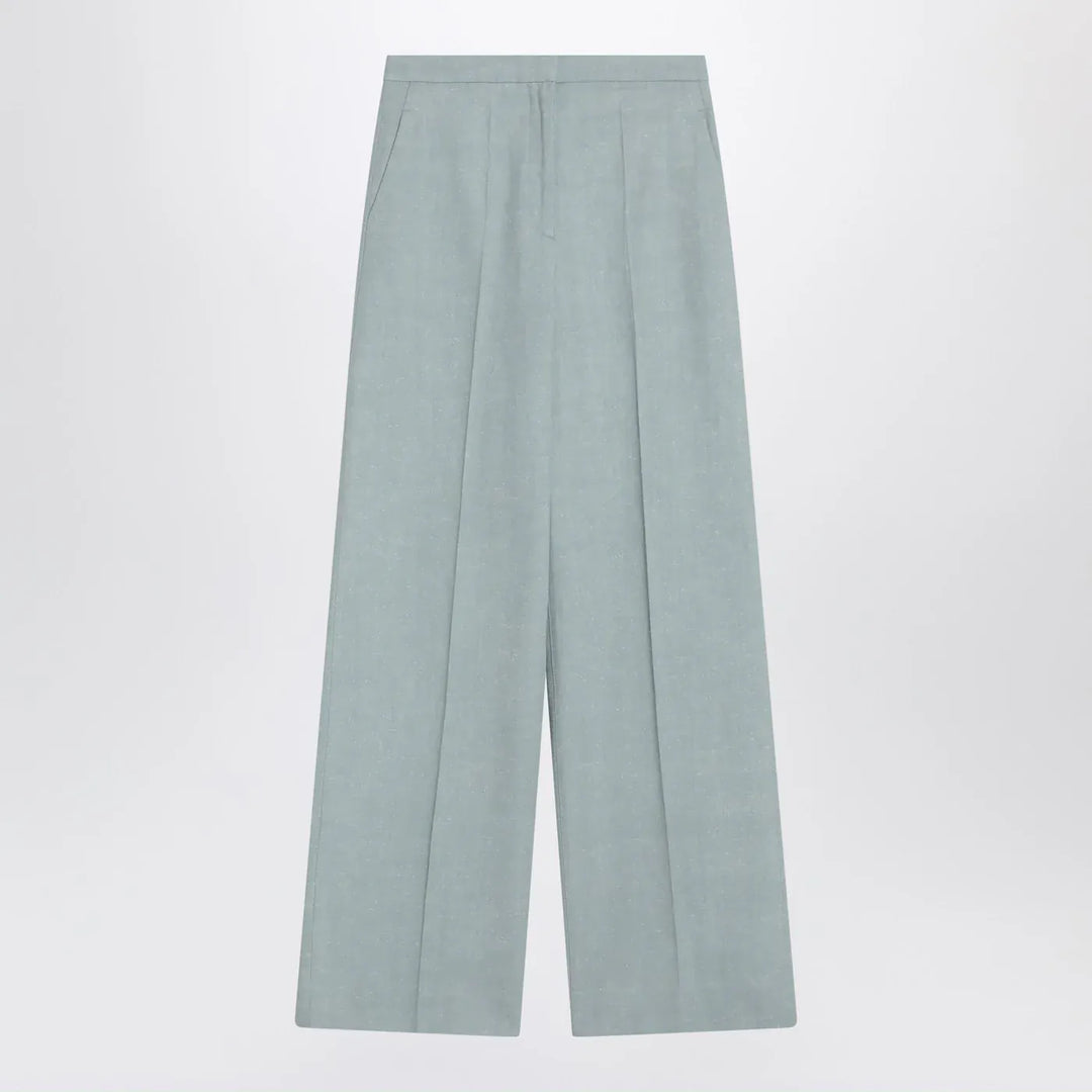 LouLou De Saison - Gray fog pants in cotton blend Brand Pants