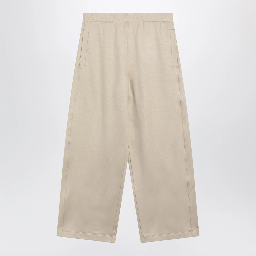 Max Mara - Beige silk blend trousers Brand Pants M
