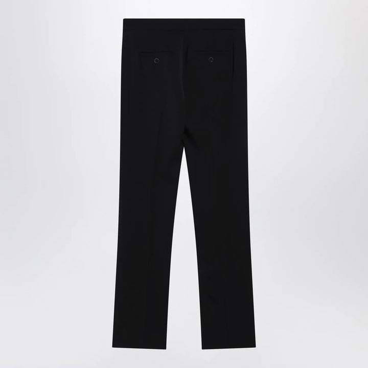 Max Mara - Blue wool trousers Brand Pants 46  IT