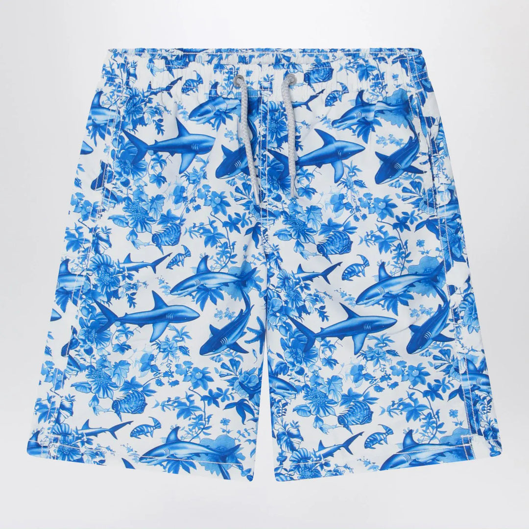 MC2 Saint Barth - Jean long swimsuit with sharks Brand Pants 10