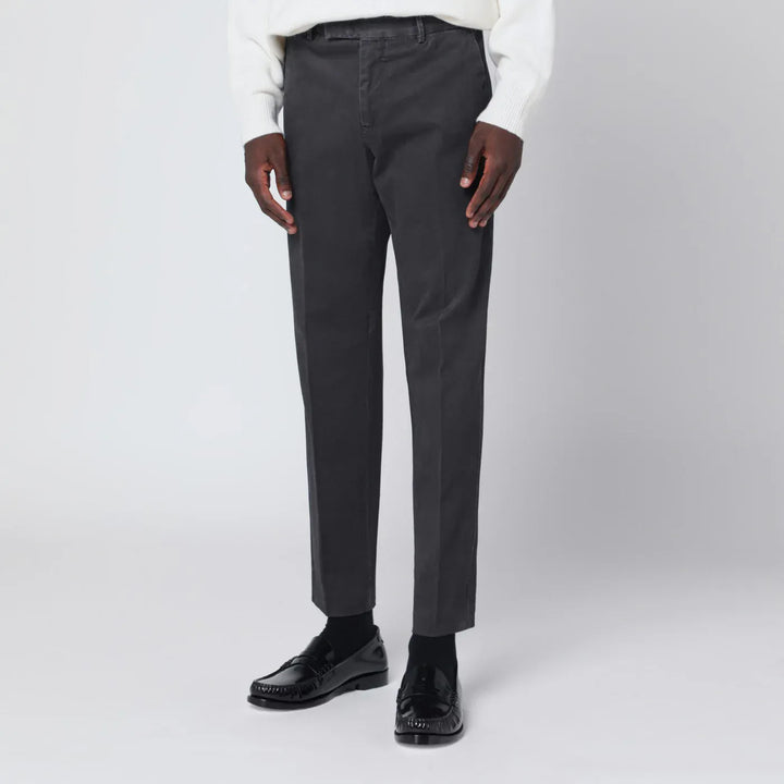 PT Torino - Gray cotton trousers Brand Pants 54 IT